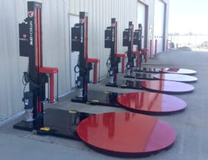 Stretch-wrapper-Lined-up